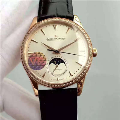 【VF Factory  Perfect  High quality  Replica Watches 】 Jaeger-LeCoultre 大师系列月相大师1362501 wrist watches 