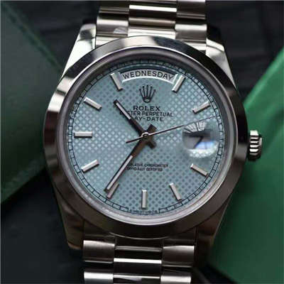 【实拍图鉴赏】EW Factory 1:1 High quality  Knockoff  Watches 之 Rolex  Day-Date 型系列228206-83416 wrist watches 