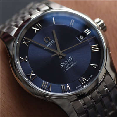 【SSS Factory  Perfect  Replica Watches 】OMEGA碟飞系列《明亮之蓝》431.10.41.21.03.001 wrist watches 《钢带版》