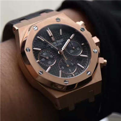 【独家视频测评JF1:1 top  Replica Copy  Watches 】Audemars Piguet 皇家橡树系列26320OR.OO.D002CR.01 wrist watches 