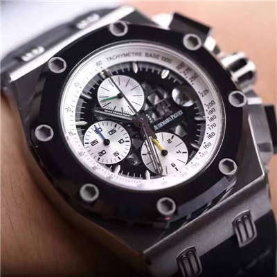 【独家视频测评JF Factory 1:1 High quality  Replica Watches 】Audemars Piguet BR2 Royal Oak Offshore 系列26078IO.OO.D001VS.01男表
