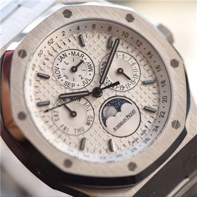 【JF Factory  Perfect  High quality  Copy  Watches 】Audemars Piguet 皇家橡树系列26574ST.OO.1220ST.01月相 wrist watches 