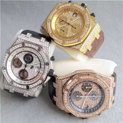【JF Factory  High quality  Knockoff  Watches 】Audemars Piguet 满天星 Royal Oak Offshore 系列26067BC.ZZ.D002CR.01 wrist watches 