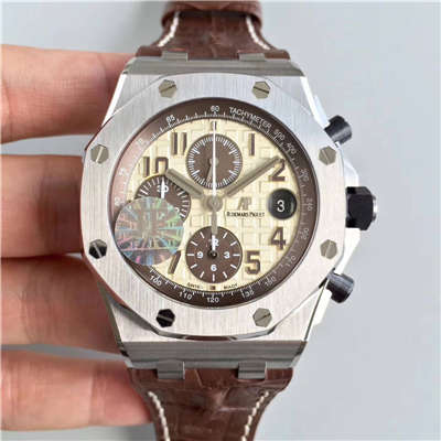 【JF Factory  Perfect  Replica Watches 】Audemars Piguet  Royal Oak Offshore 系列26470ST.OO.A801CR.01 wrist watches 