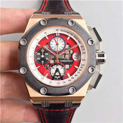 【JF Factory  top  Replica Copy 】Audemars Piguet 千禧系列26284RO.OO.D002CR.01 BR2机械 wrist watches 