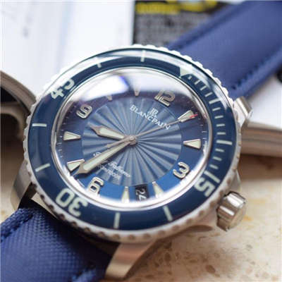 【N Factory 出品】 Replica Copy  Blancpain blancpain  Fifty Fathoms 超薄 Movement 系列 5015D-1140-52B 自动机械男表