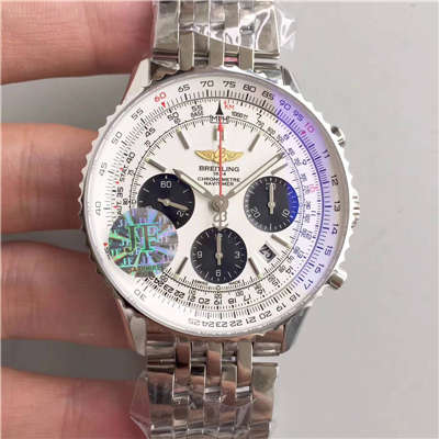 【JF Factory  Perfect  Replica Watches 】 Breitling 航空计时系列“太阳的后裔”AB012012.BB01.435X-Navitimer航空精钢 wrist watches 