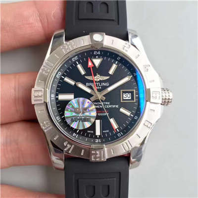 【GF Factory  Perfect  Replica Copy  Watches 】Breitling  复仇者二代世界时间系列A3239011/BC34/170A wrist watches 