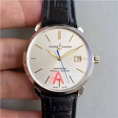 【FK Factory 1:1 Replica Watches 】 Ulysse Nardin 鎏金系列8153-111-2/90 wrist watches 