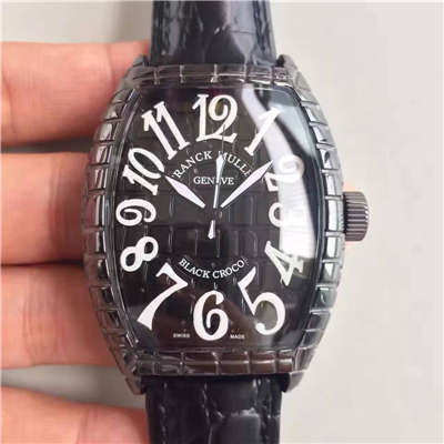 【FM Perfect  Replica Watches 】法穆兰BLACK CROCO系列8880 SC BLACK CROCO wrist watches 