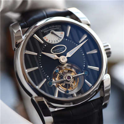 【BM Perfect  High quality  Replica Watches 】 Parmigiani T0URBlLL0N TONDA 42 Y0URBlLL0N系列真飞轮(型号PF600695) 