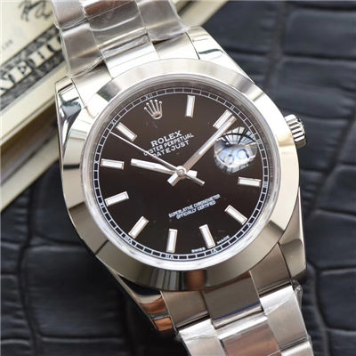 【N Factory  High quality 1:1 Knockoff  Watches 】 Rolex   Datejust 系列116334-黑盘 wrist watches 