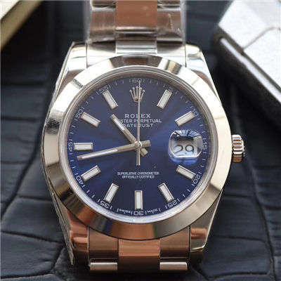 【 Video analysis N Factory  Perfect  High quality  Replica Watches 】 Rolex   Datejust 系列116300蓝盘 wrist watches 
