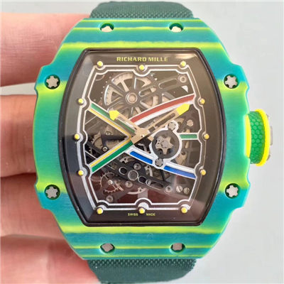 【RM Perfect  High quality  Replica Watches 】RICHARD MILLE RICHARD MILLE男士系列RM 67-02 Wayde van Niekerk wrist watches 