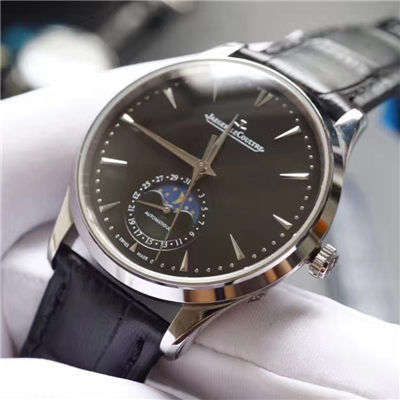 【VF Factory  Perfect  High quality  Replica Watches 】 Jaeger-LeCoultre 超薄月相大师系列 wrist watches 系列1368470  wrist watches 