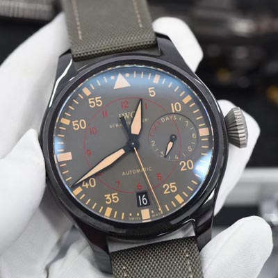 【 Video analysis ZF Factory  Perfect  High quality  Replica Watches 】 IWC 飞行员系列 TOP GUN 海军空战部队MIRAMAR wrist watches IW501902
