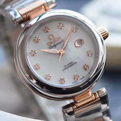 【HBBV6 Perfect  High quality  Copy  Watches 】最高版本OMEGA碟飞鸟巢系列425.20.34.20.55.004女士 Watches  wrist watches 