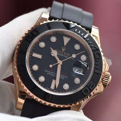 【 Video analysis JF Perfect  High quality  Knockoff  Watches 】 Rolex  Yacht-Master 系列116655-Oysterflex bracelet男士 wrist watches 