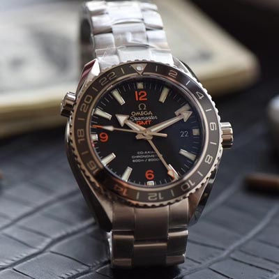 【KW Perfect  High quality  Knockoff  Watches 】OMEGA Seamaster 海洋宇宙600米 wrist watches 系列232.30.44.22.01.002GMT wrist watches 
