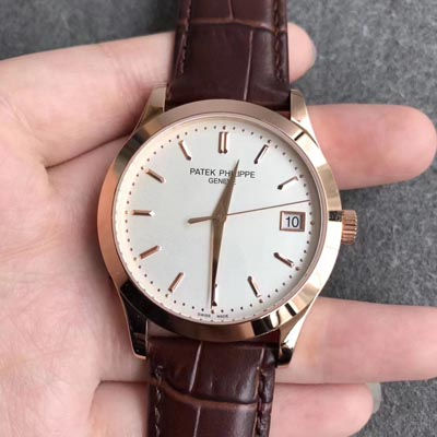 【台湾 Perfect  Copy  Watches 】 PATEK PHILIPPE 古典表系列5296R-010 玫瑰金 wrist watches 