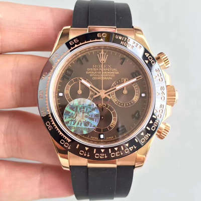 【JF1:1 top  Replica Copy  Watches 】 Rolex  Cosmograph Daytona  Ditongna 系列116515LN-L(FC) 咖啡色机械 wrist watches 