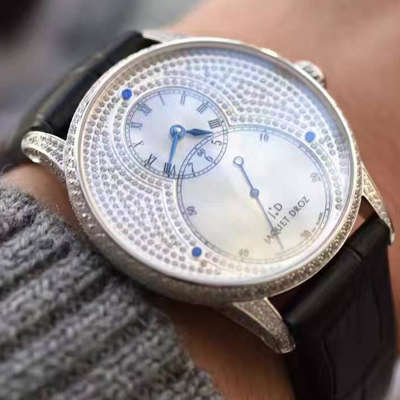 【实拍图鉴赏】 Perfect 精 Replica Watches 之 Jaquet Droz 大秒针系列J003034205 wrist watches 