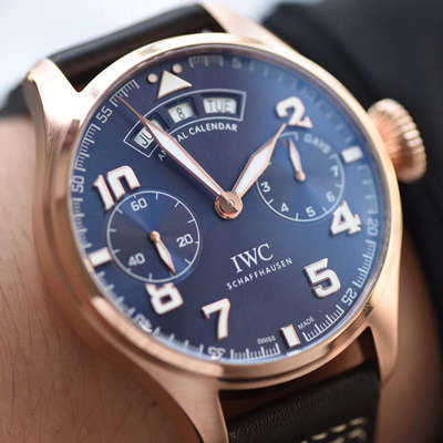 【YL Perfect  High quality  Replica Watches 】IWC IWC 大型飞行员年历 wrist watches “小王子”特别版系列 IW502701 wrist watches 
