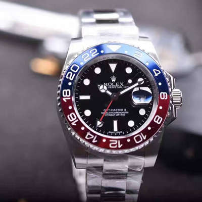 【独家 Video analysis  top  Replica Copy 表】JR Rolex  GMT MASTER II系列116719-BLRO可乐圈男士机械 Watches 