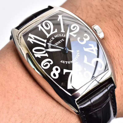 【GF Perfect  High quality  Replica Watches 】 Franck Muller CASABLANCA系列8880 C DT 黑盘 wrist watches 