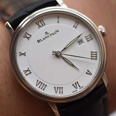 【ZF Perfect  High quality  Replica Watches 】Blancpain 经典系列6651-1127-55B wrist watches 