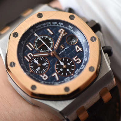 【JF Factory  Perfect  High quality  Replica Watches 】Audemars Piguet  Royal Oak Offshore 系列26471SR.OO.D101CR.01 wrist watches 