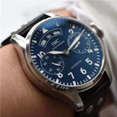 【YL Perfect  High quality  Replica Watches 】IWC IWC 表 大型飞行员年历 wrist watches “小王子”特别版系列IW502703 wrist watches (小王子)