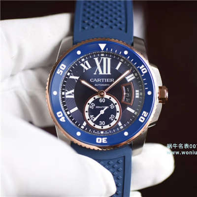 【JF Factory  High quality  Replica Watches 】 Cartier  卡历博/卡利博CALIBRE DE  Cartier  系列W2CA0009 wrist watches 