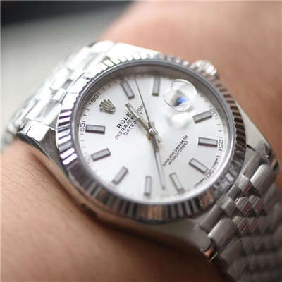 【N Factory  Perfect  Replica Watches 】 Rolex   Datejust 系列116334 白盘 wrist watches 