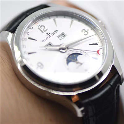 【OM Perfect  High quality  Replica Watches 】 Jaeger-LeCoultre 大师系列Q1558420多功能月相 wrist watches 