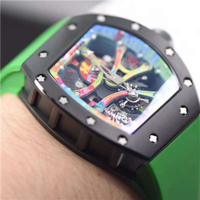 【RM Perfect  High quality  Replica Watches 】； RICHARD MILLE RICHARD MILLE男士系列RM 68-01 KONGO wrist watches 
