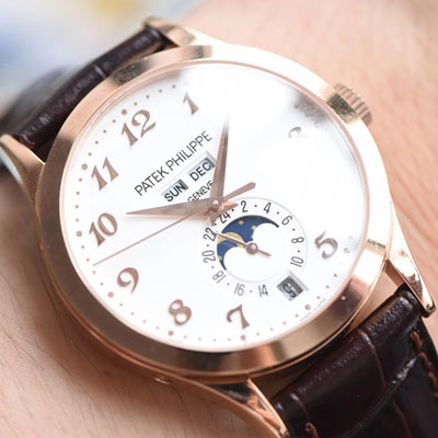 【台湾 Factory  Perfect  High quality  Replica Watches 】 PATEK PHILIPPE 复杂功能计时系列5396R-012月相 wrist watches 