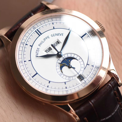 【台湾 Factory  Perfect  High quality  Replica Watches 】 PATEK PHILIPPE 复杂功能计时系列5396G 玫瑰金男表