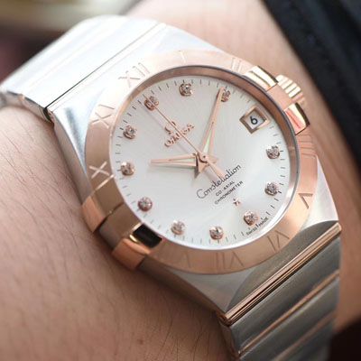 【VS Factory OMEGA Replica 表】OMEGA Constellation  Perfect  Replica 123.20.38.21.52.001 wrist watches 