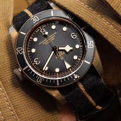 【 Video analysis XF Factory  Tudor  Replica Copy 表】 Tudor 碧湾系列M79250BA-0001 wrist watches 贝克汉姆同款最新青铜型小铜盾