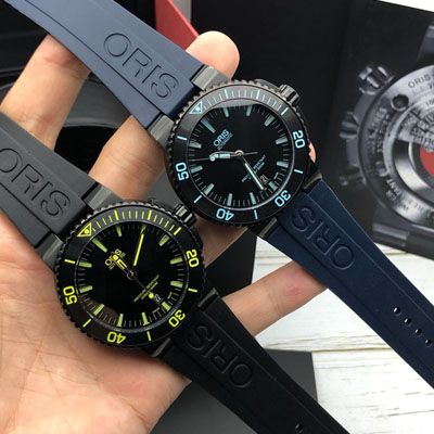 【豪利时渠道原单】ORIS豪利时潜水系列01 733 7653 4722-07 4 26 34BEB wrist watches 