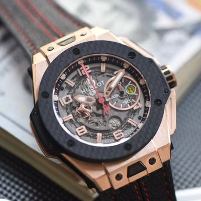 V6 Factory 王金降临 top  Replica  hublot 法拉利Hublot Big Bang Ferrari Titanium F7系列401.OQ.0123.VR wrist watches 