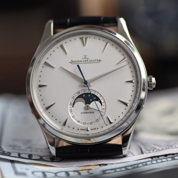 YL Factory  High quality  Replica Watches  Jaeger-LeCoultre 月相大师系列Q1368420一体机版本Jaeger-LeCoultre