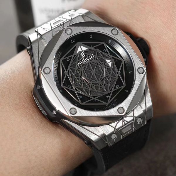 WWF Factory  High quality  Replica  hublot BIG BANG刺青系列415.NX.1112.VR.MXM16 wrist watches 