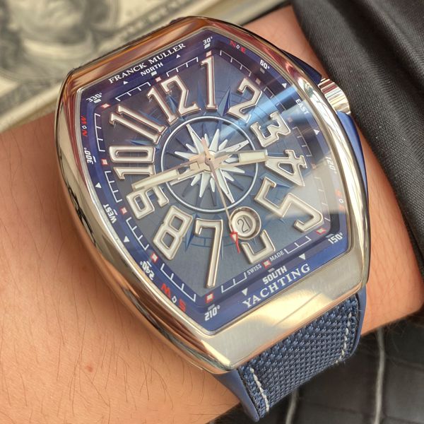  Video analysis ZF Factory 法穆兰 Replica Copy  Watches 蓝游艇V 45 SC DT YACHTING wrist watches 